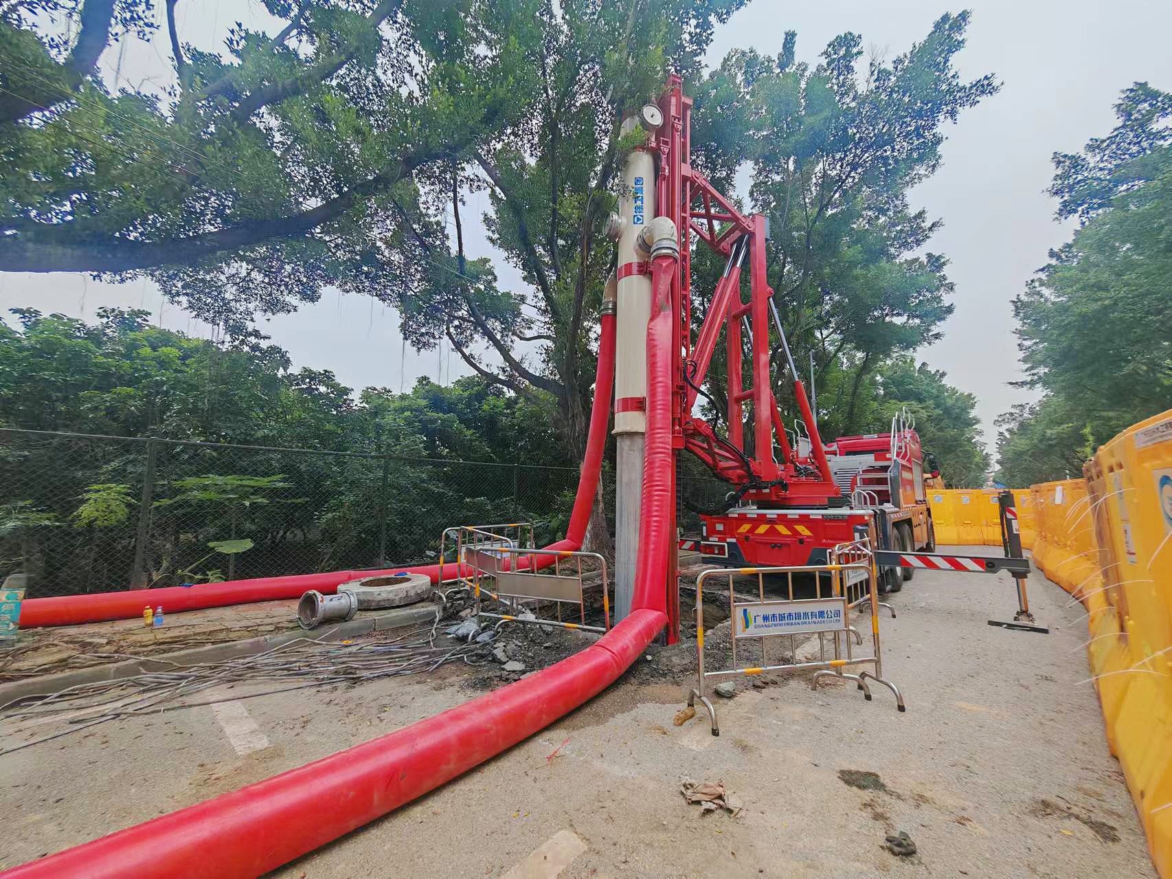 栉风沐雨！mg不朽情缘排涝车被广州点赞！