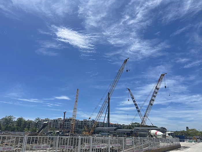 【全球之履】mg不朽情缘履带起重机“兄弟团“助建大湾区“一小时交通圈”建设