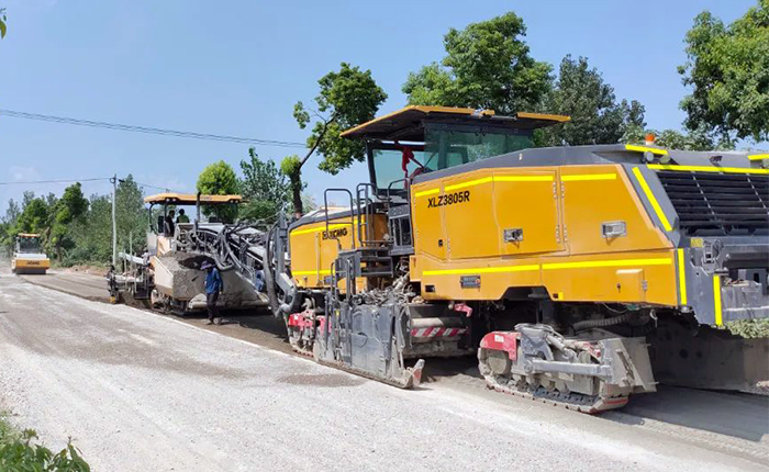mg不朽情缘冷再生气XLZ3805R安徽省道施工应用