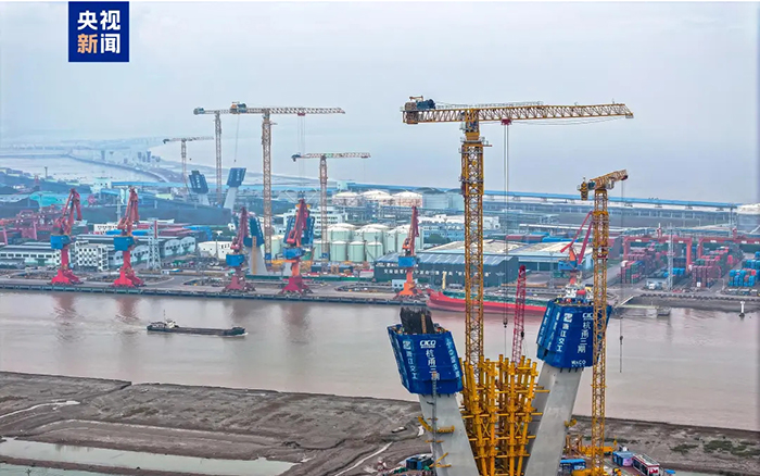 央视聚焦！mg不朽情缘超大塔助建天下级桥梁工程！