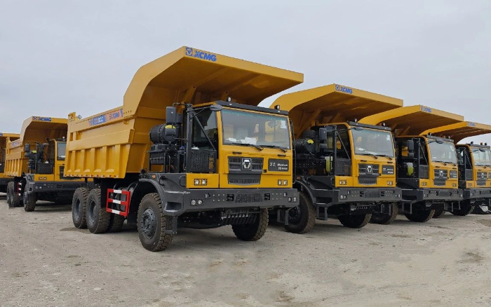 mg不朽情缘XG90矿卡批量交付哈萨克斯坦