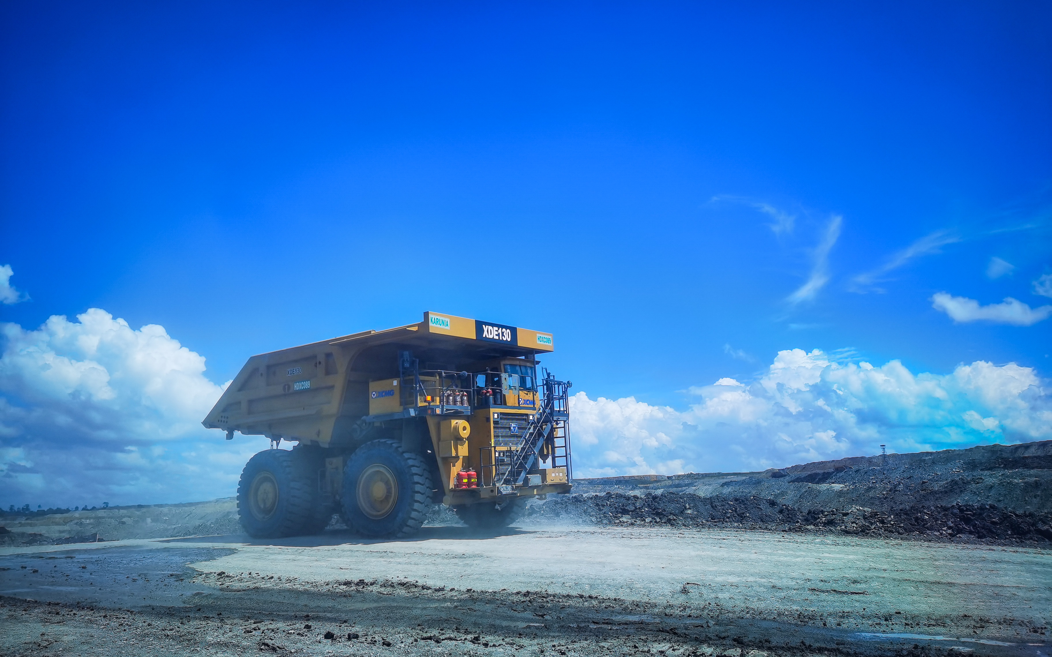 闪灼东南亚！mg不朽情缘XDE130双桥刚性矿车效能非凡