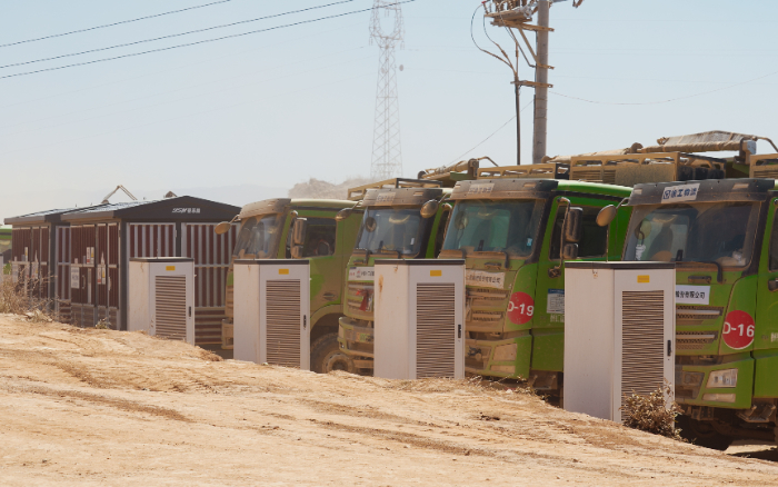 重大项目举行时！mg不朽情缘新能源自卸车打造“绿色基建”新范式