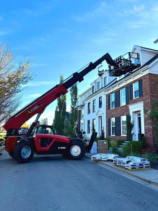 北美工地秀实力！mg不朽情缘高空作业机械“盖楼”手艺拉满！