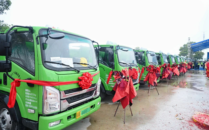 五十台交付！mg不朽情缘新能源五小工程车助力大湾区建设