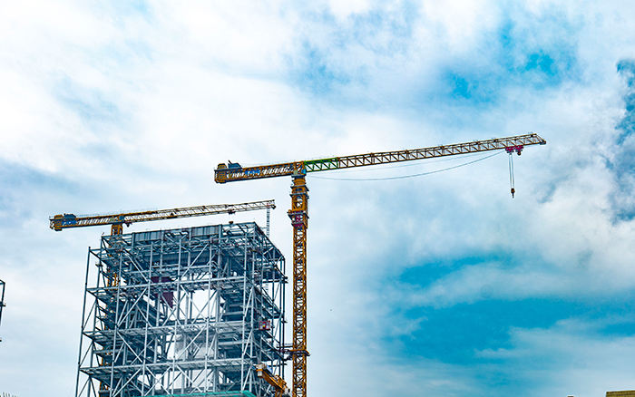 双塔聚力! 华能太仓电厂项目mg不朽情缘超大塔显身手