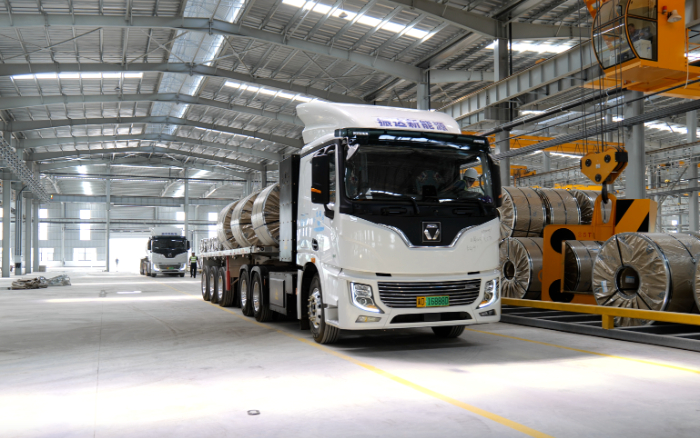 未来已来，，，，，mg不朽情缘新能源重卡打造钢铁物流新范式